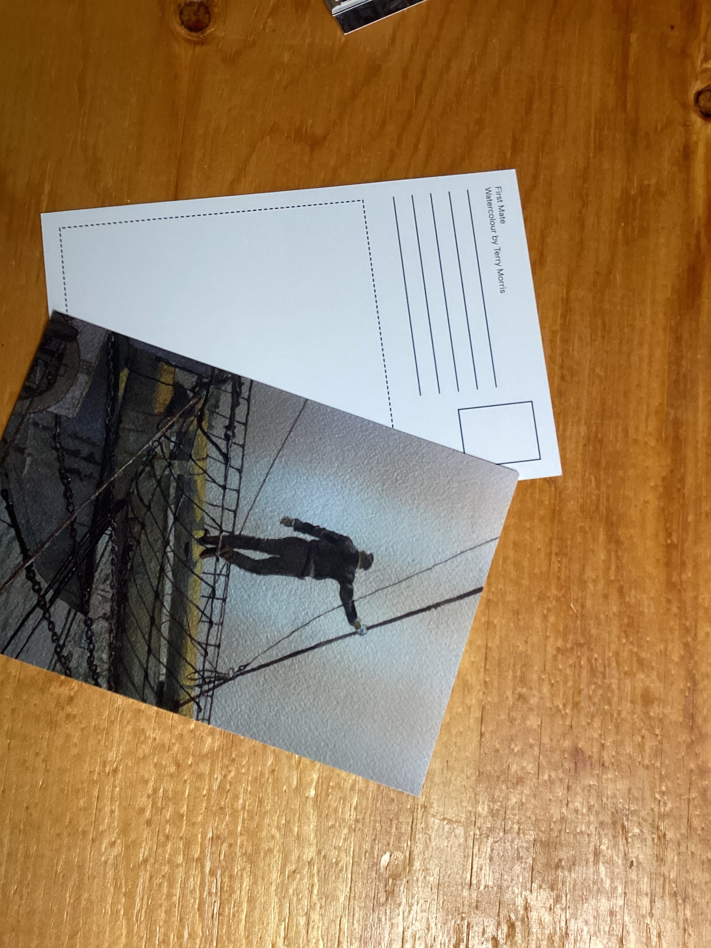 First Mate Postcard
