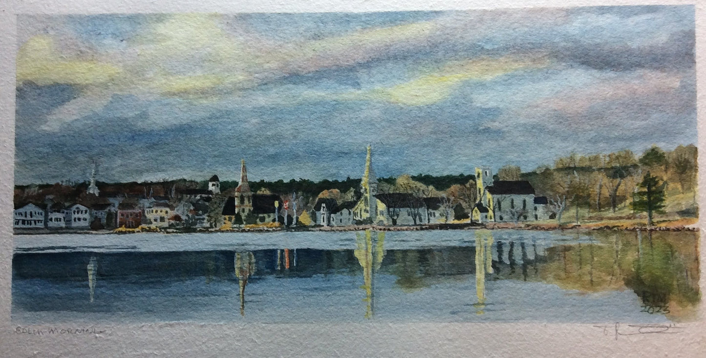 Mahone Bay, Nova Scotia, Premium Tote Bag